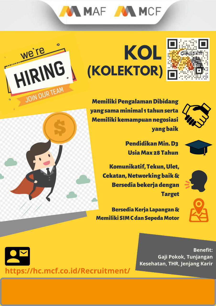 Lowongan Kerja MCF MAF